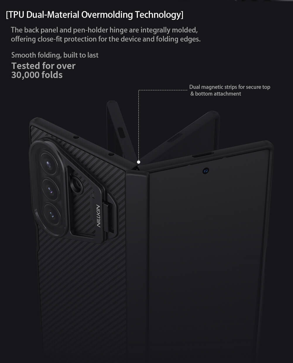 Nillkin Camshield Prop Magnetic Transparent Lens Guard Edition Camera protective cover case for Samsung Galaxy Z Fold7
