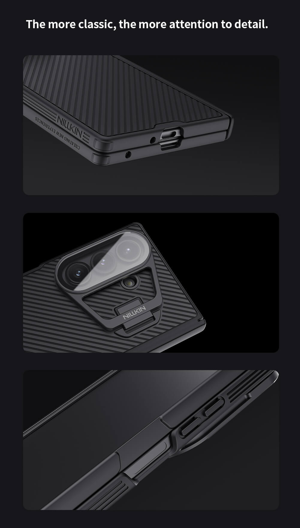 Nillkin Camshield Prop Magnetic Transparent Lens Guard Edition Camera protective cover case for Samsung Galaxy Z Fold7