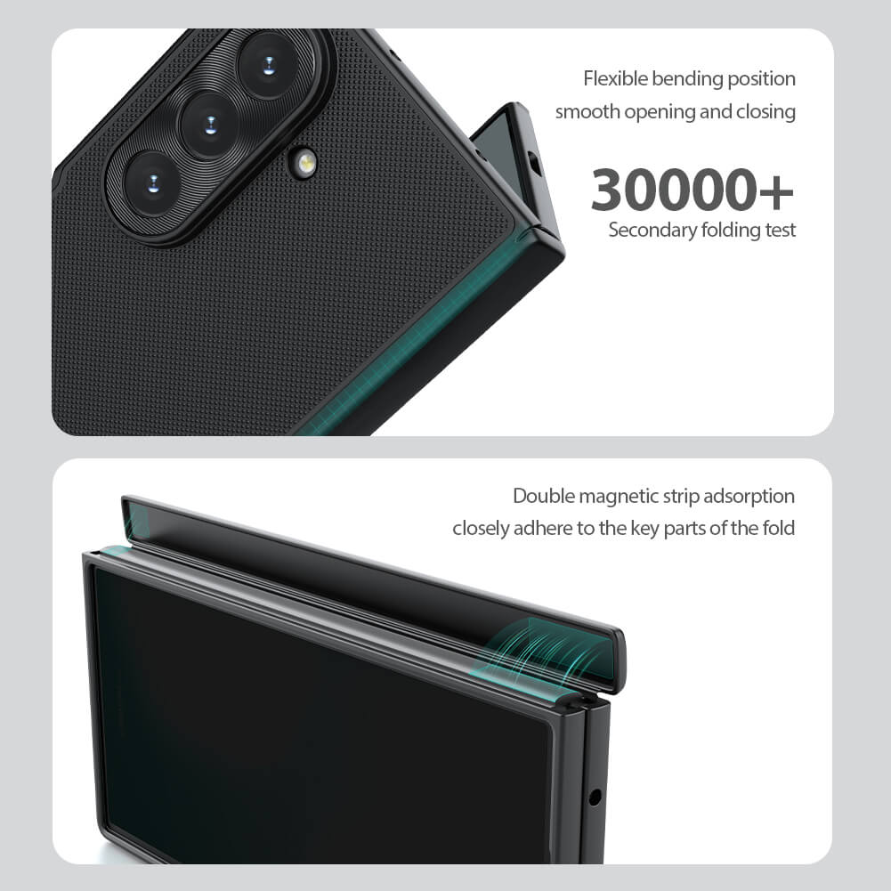 Nillkin Super Frosted Shield Fold Matte Cover Case for Samsung Galaxy Z Fold7 (without S-Pen case)