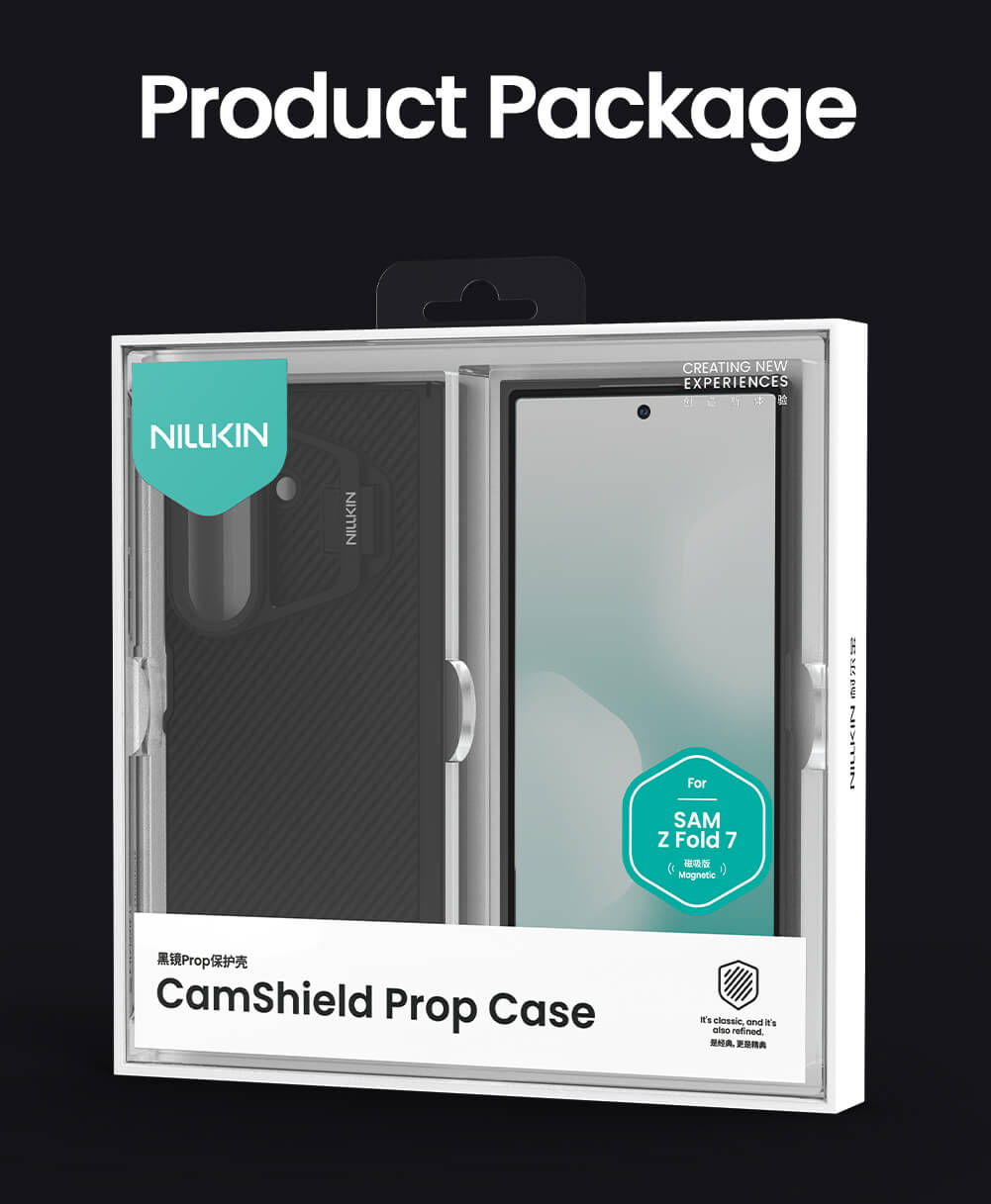 Nillkin Camshield Prop Magnetic Transparent Lens Guard Edition Camera protective cover case for Samsung Galaxy Z Fold7