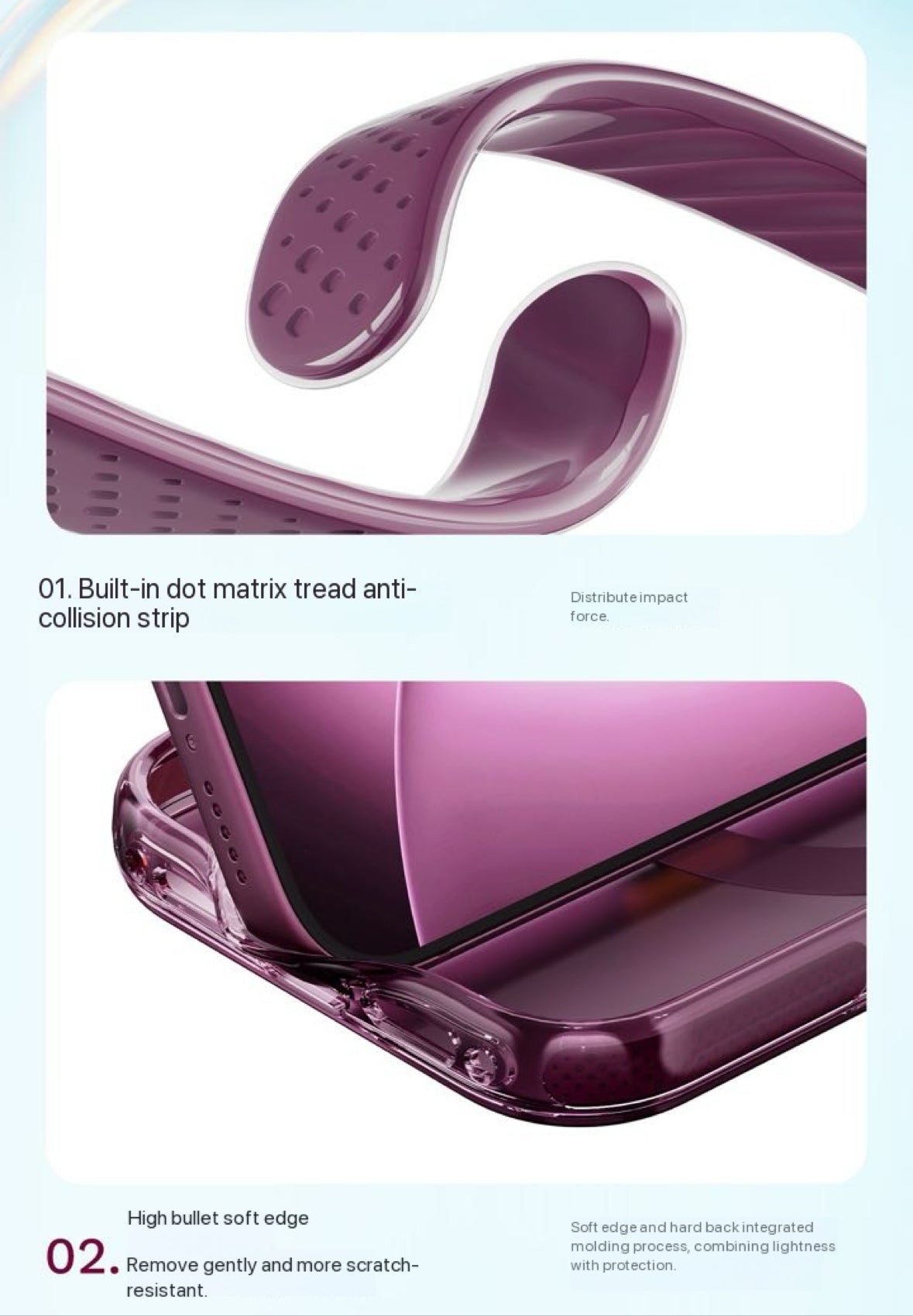 Rock Crystal Classic Rotating Series Case For iPhone 17 Pro /18 Pro (Dark Cherry) (Code:4973)