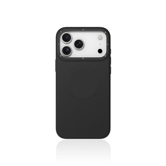 YOUNGKIT Morandi Silicon Case for iPhone 17 Pro Max (BLACK)