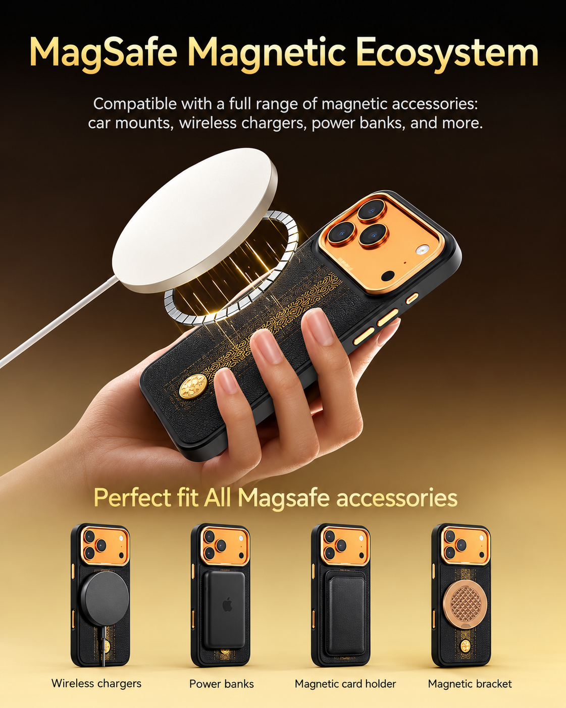 Raptic Aramid Dual Fortune Case For iPhone 17 Pro / 18 Pro (Black) (Code:5110)