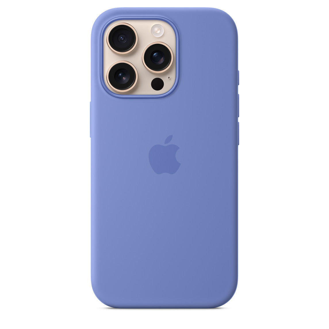 Logo Silicon Case for iPhone 16 Pro Max (Periwinkle)