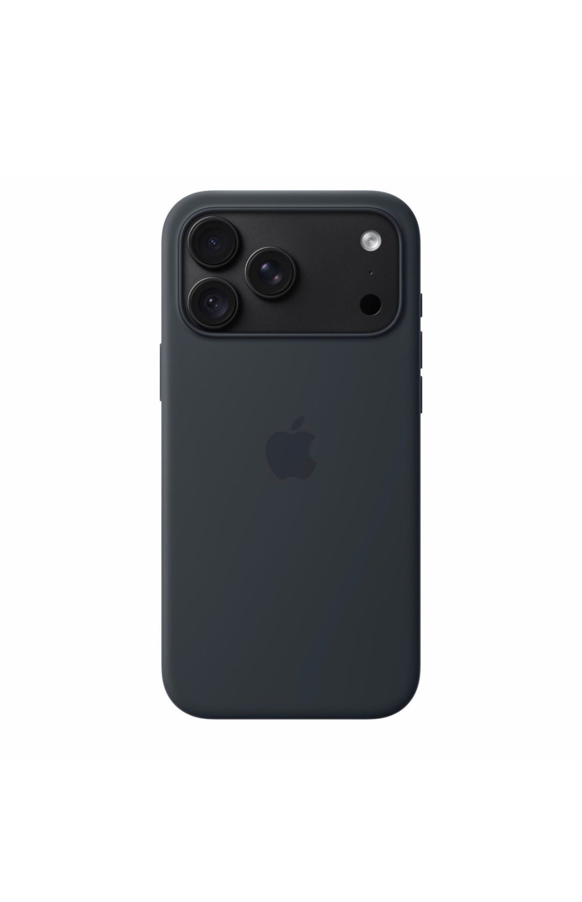 Logo Silicon Case for iPhone 17 Pro Max / 18 Pro Max (Navy Blue) (Code:5157)