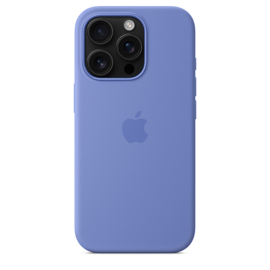 Logo Silicon Case for iPhone 16 Pro Max (Periwinkle)