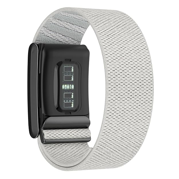 WHOOP Watch Strap for 4.0 Bracelet Elastic Band Sports Nylon Patterned Whoop Strap (SLATE GREY)
