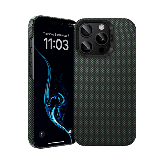 BENKS ArmorTint Case built with Kevlar® for iPhone 16 Pro (Green)