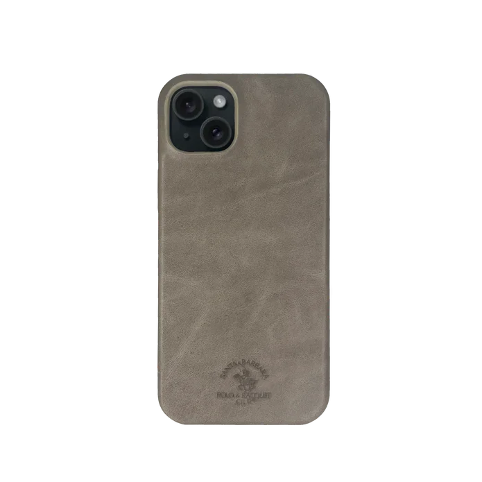 Santa Barbara Polo Raquet Club Elton Series for iPhone 15 Pro (Grey)