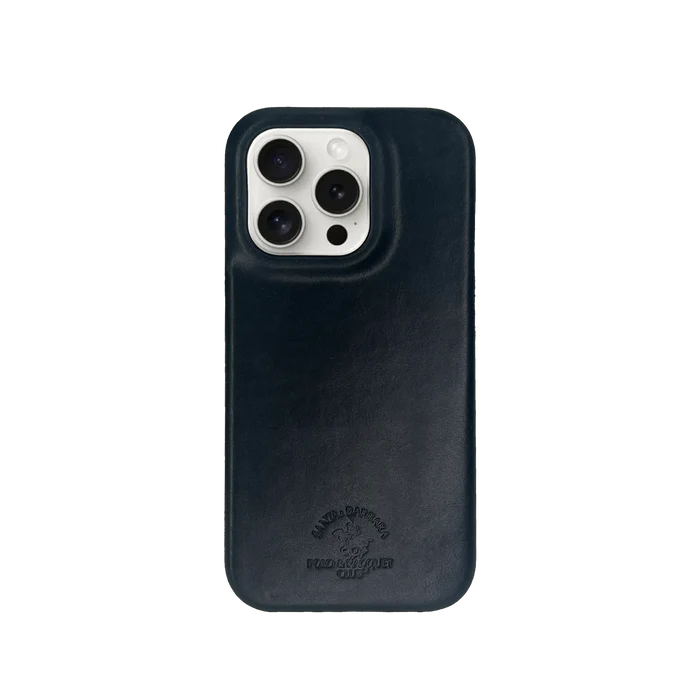 Santa Barbara Polo Raquet Club Elton Series for iPhone 15 Pro Max (Black)