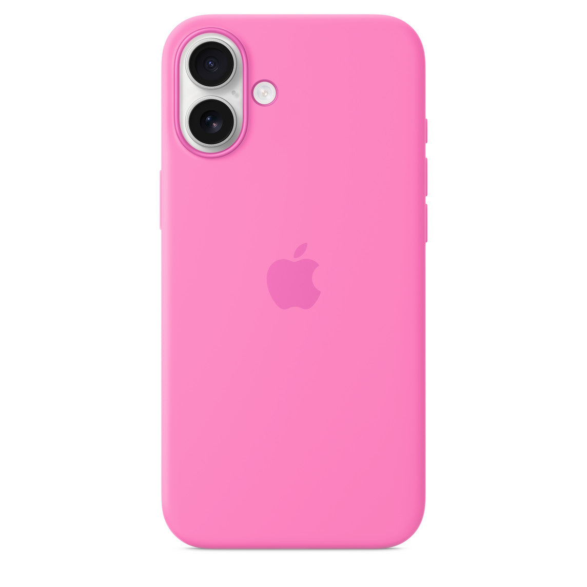 Logo Silicon Case for iPhone 16 Plus (Peony)
