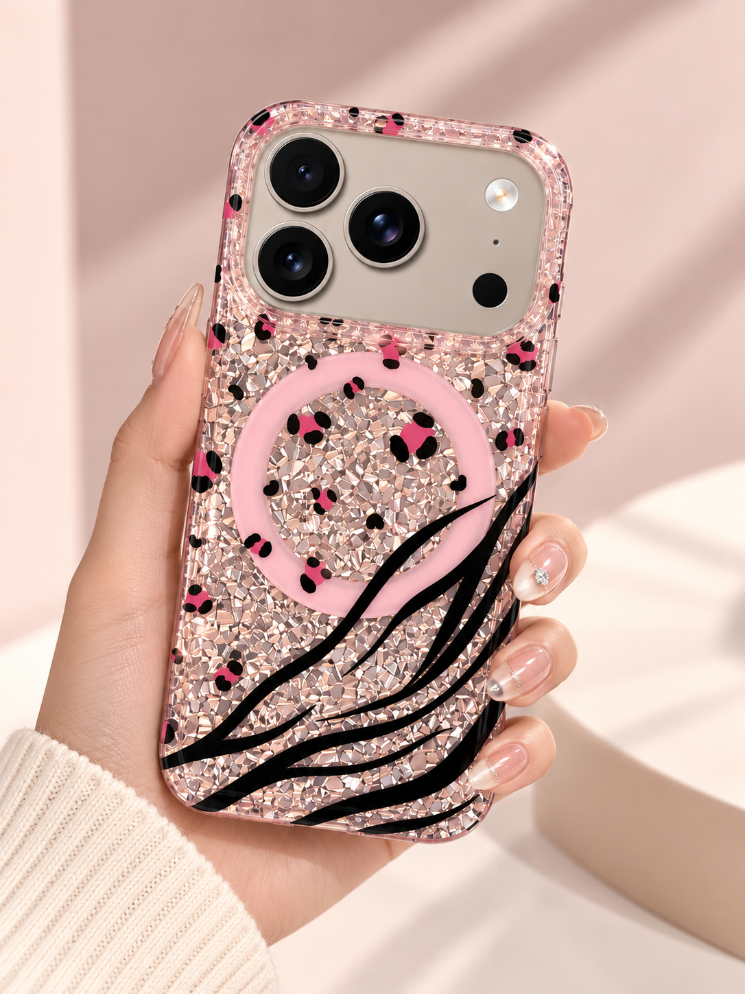 Girlish Designer Case For iPhone 17 Pro / 18 Pro (Design 19) (Code:5196)
