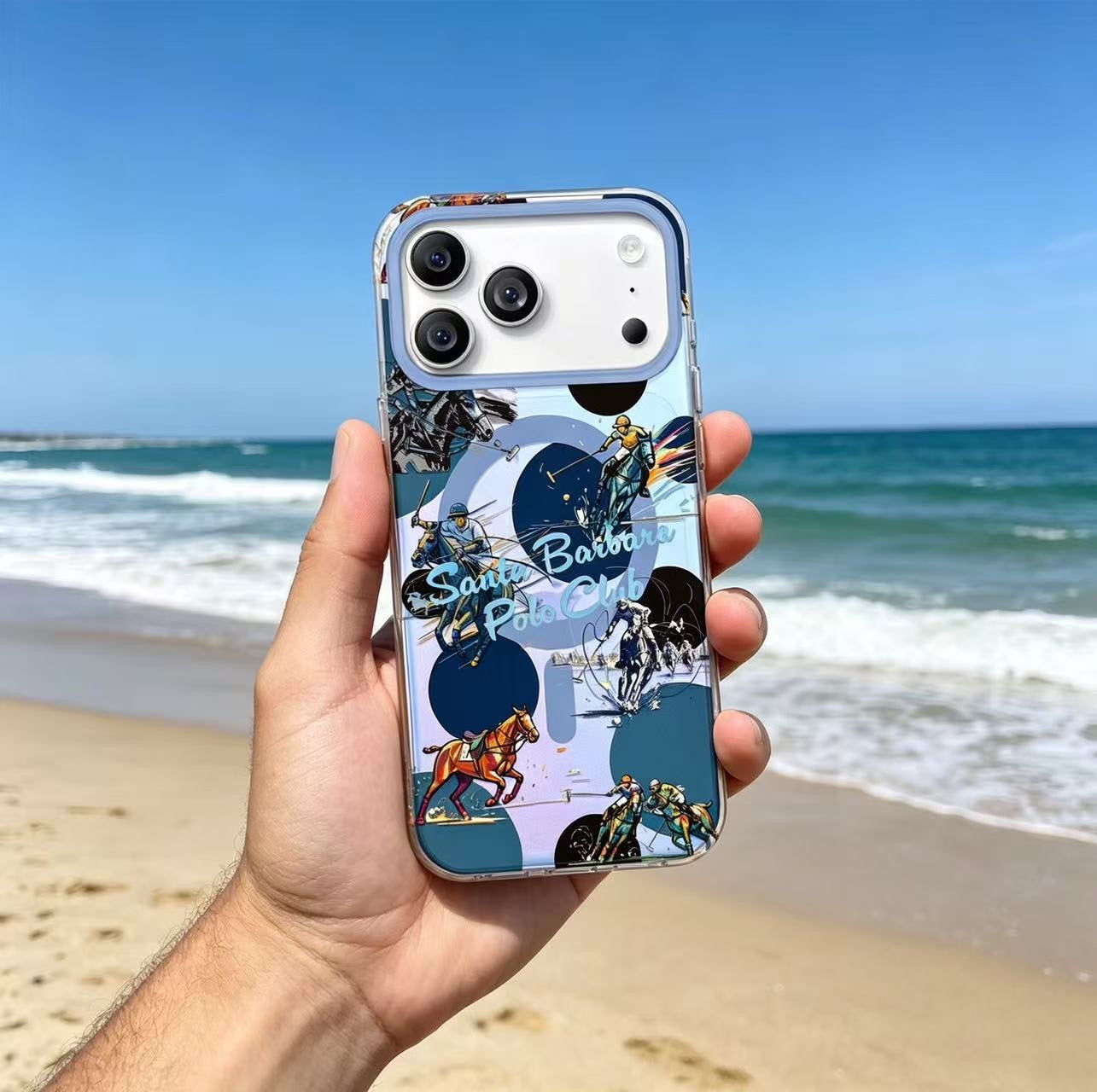 Santa Barbara Polo HYGGE Series Case For iPhone 17 Pro / 18 Pro (Blue)