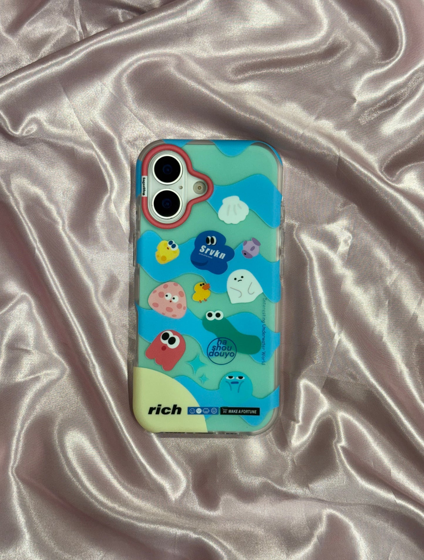 Cartoon Designer Matte Finish Case for iPhone 17