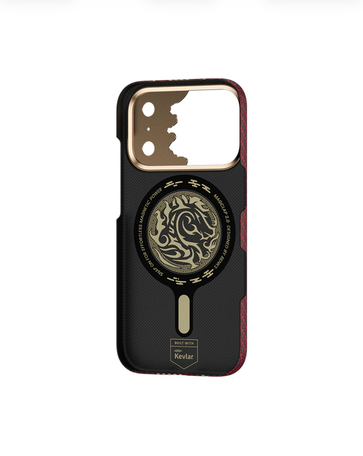 BENKS Knight ArmorAir Case built with Kevlar for iPhone 17 Pro Max / 18 Pro Max (Code:3953)