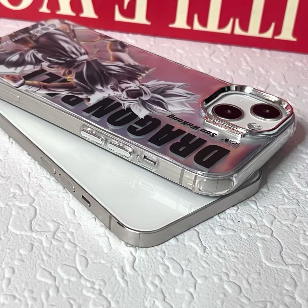 Dragon Ball Designer Silicon Case for iPhone 15 Plus