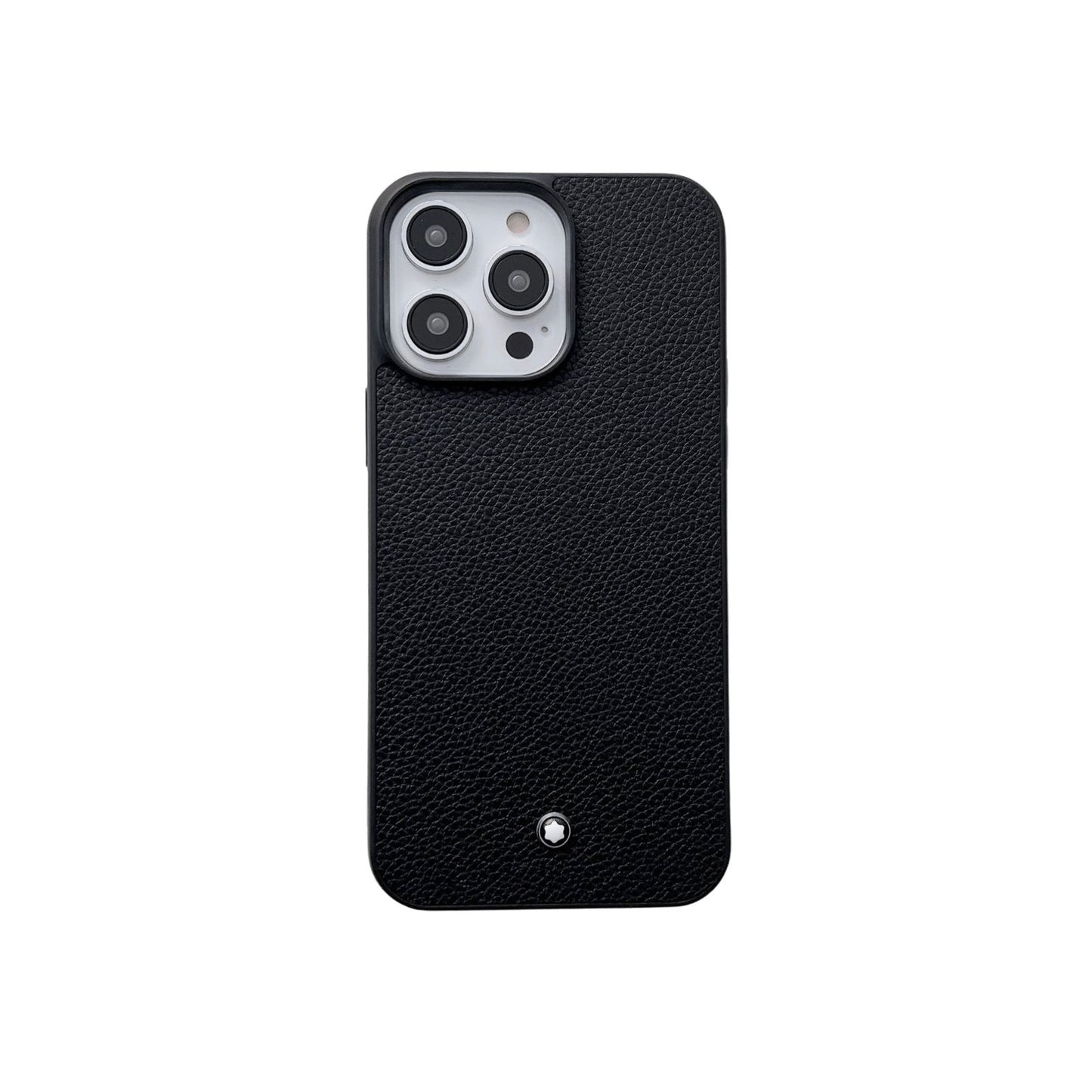MB Luxury PU Leather Basic Leather Pattern Case for iPhone 15 Pro Max