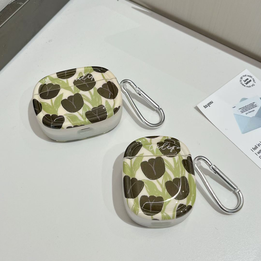 Designer Tulip Flowers AirPods Protective Case for Airpods 1 & 2