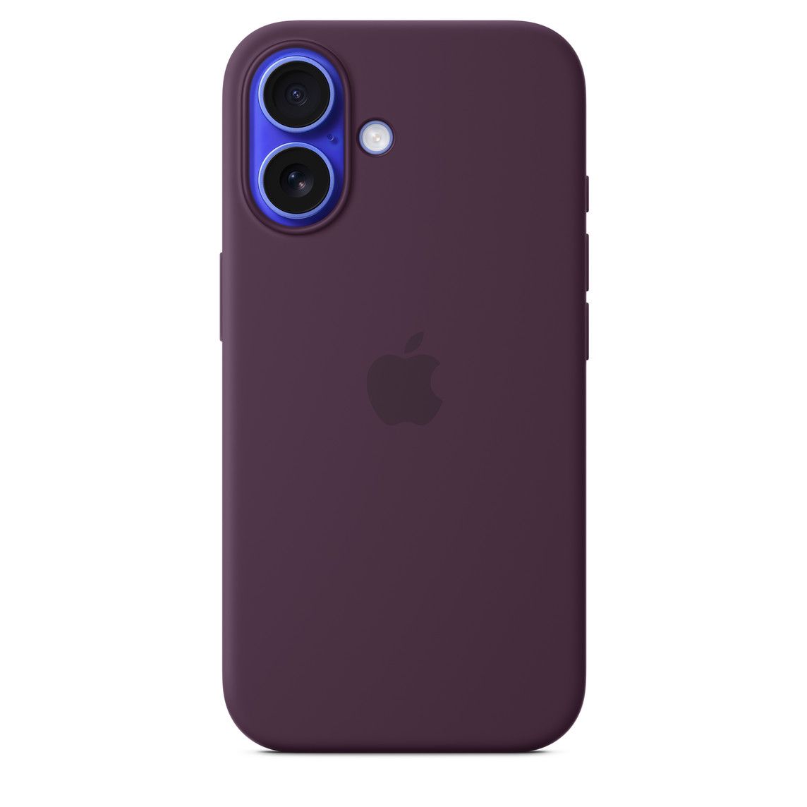 Logo Silicon Case for iPhone 16 Plus (Plum)