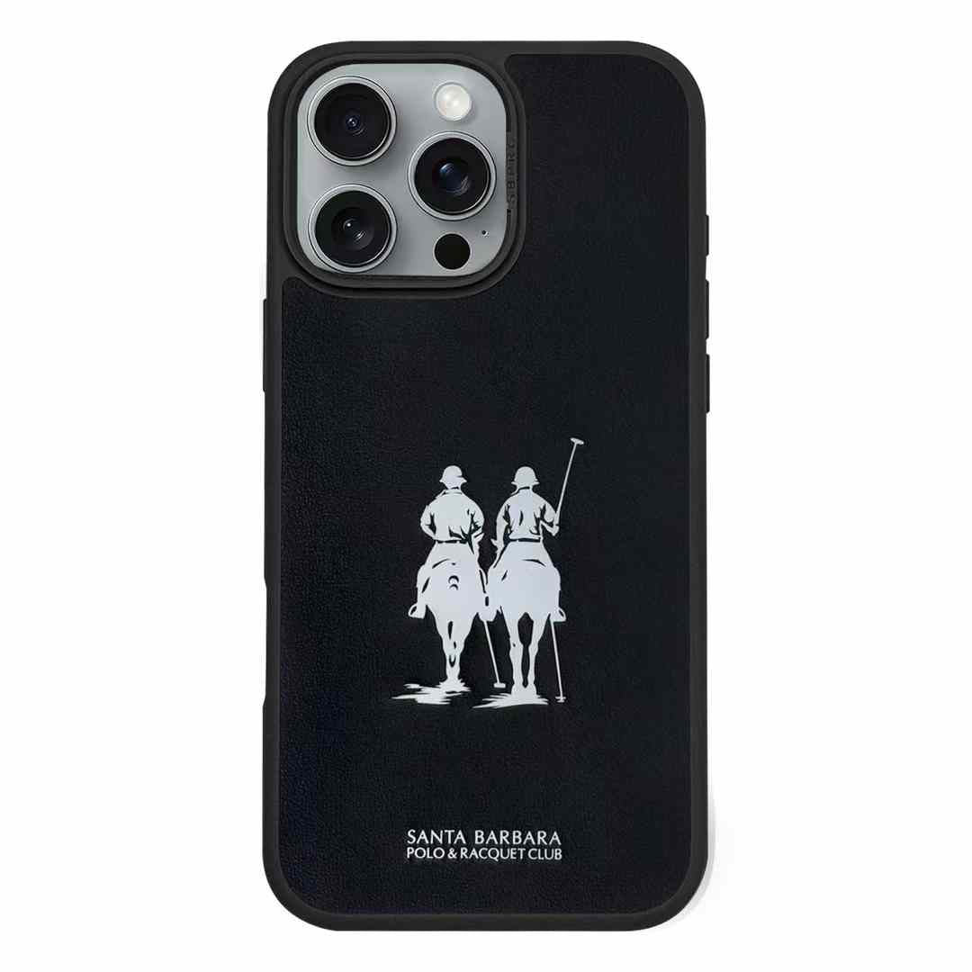 Santa Barbara Polo URIAH Series Case for iPhone 16 Pro Max (BLACK)