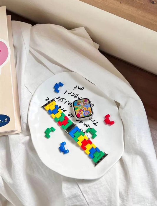 Colourful Poly Carbonate Apple iWatch Band for iWatch 44/45/46 & 49mm