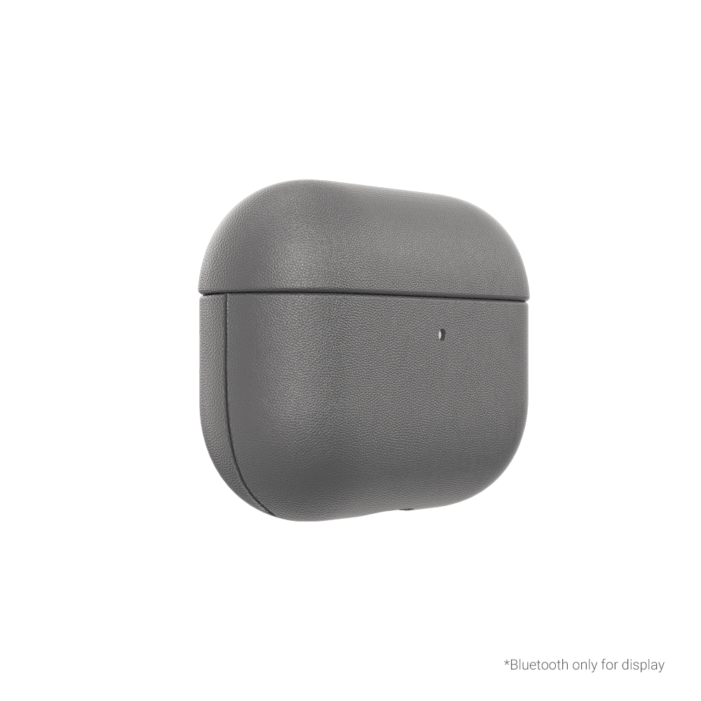 KZDOO Leather Case for Airpods Pro3 (Titanium Grey)