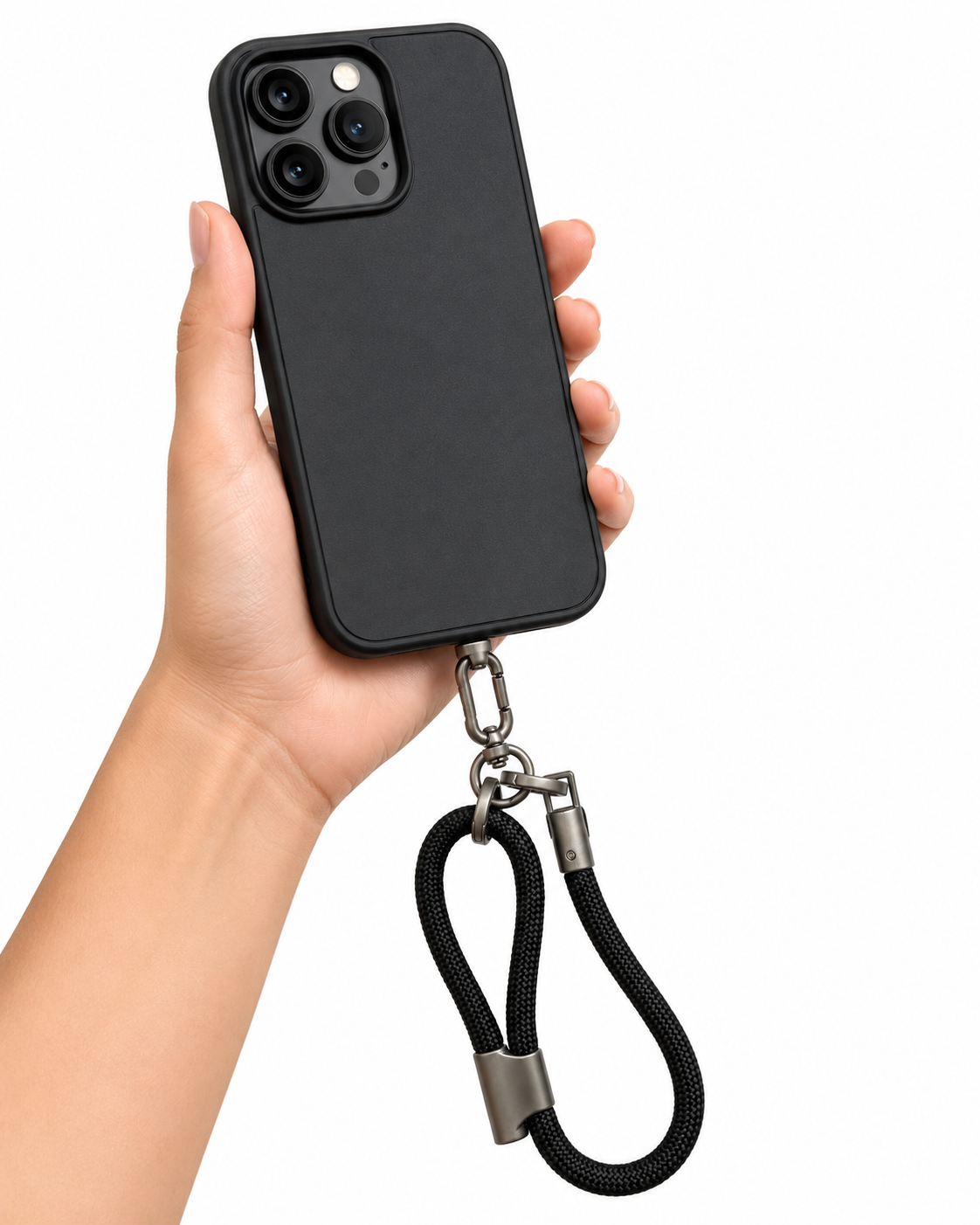 Plain Wrist Lanyards (Black)