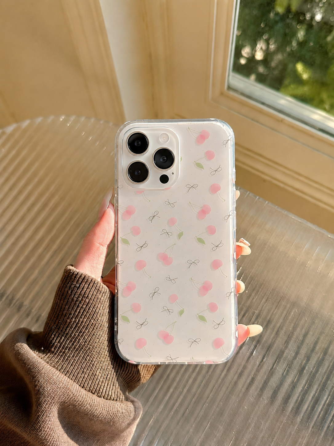 Matte Finish Designer Case for iPhone 15 Pro
