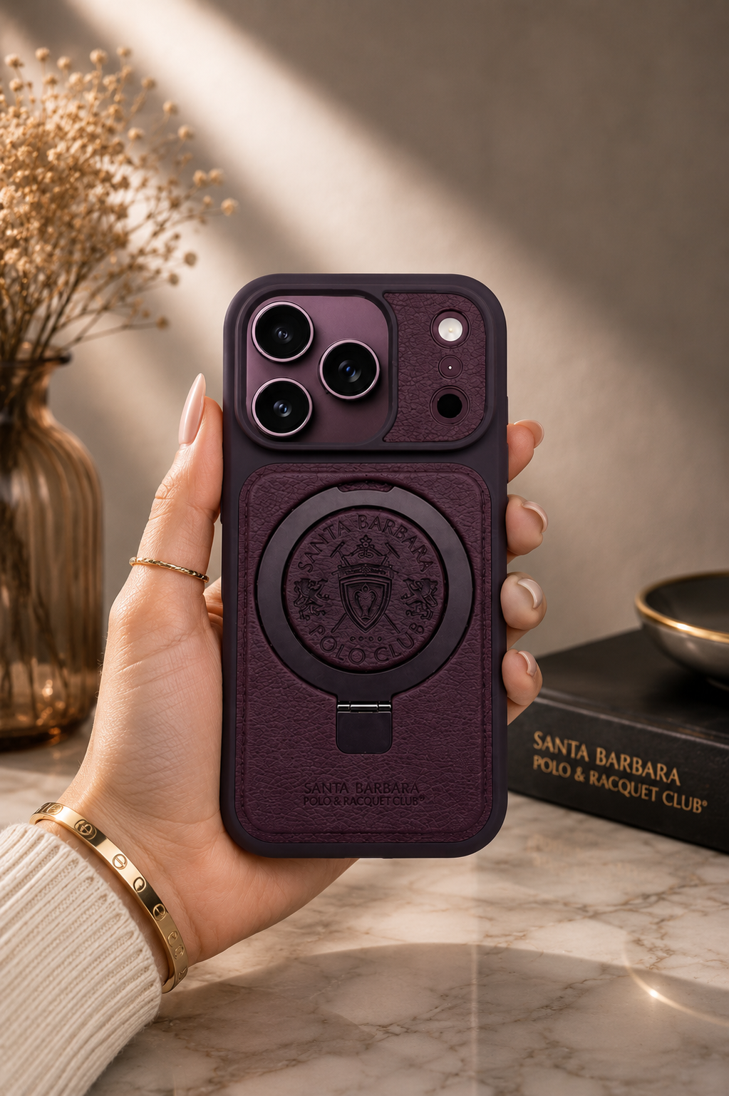 Santa Barbara Polo PRIMO Series Case For iPhone 17 Pro / 18 Pro (Purple)