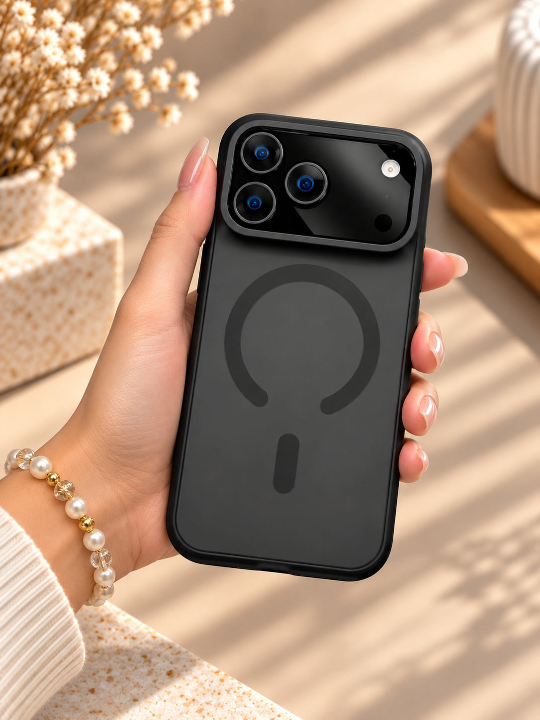 Benks Lucid Armor Magnetic Case For iPhone 17 Pro Max / 18 Pro Max (Black) (Code:5086)