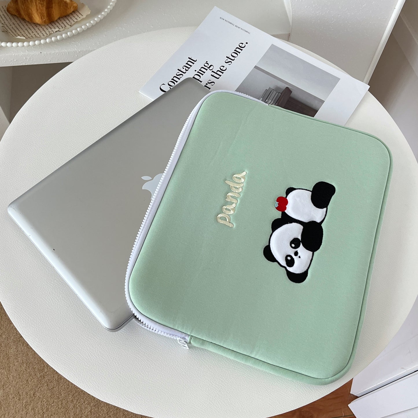 Cute Panda Cushion Soft Sleeve for 13 inches & 14 inches Universal Size