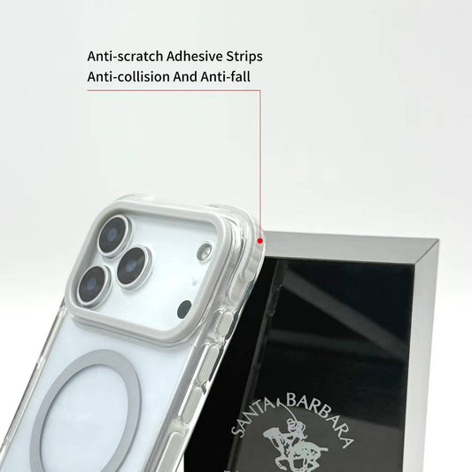 Santa Barbara Polo Raquet Club REBECCA Series for iPhone 17 Pro Max (Light Grey)