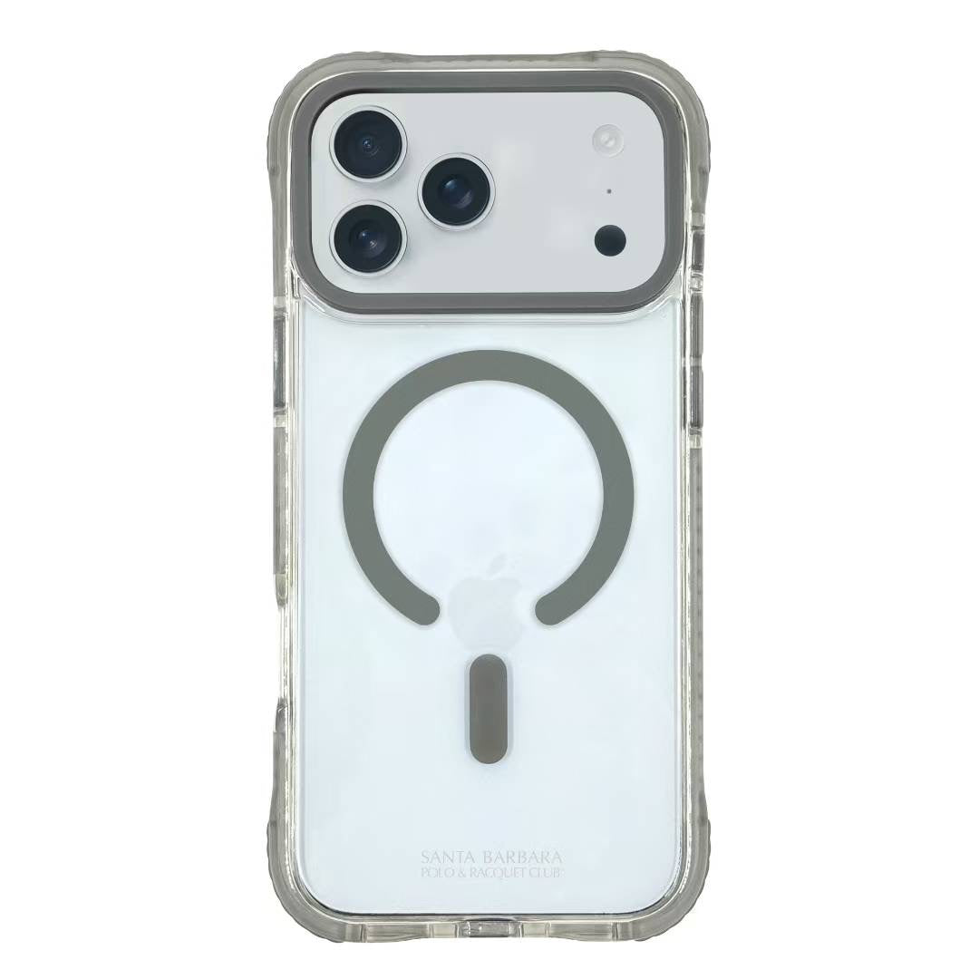 Santa Barbara Polo Raquet Club REBECCA Series for iPhone 17 Pro Max (Dark Grey)