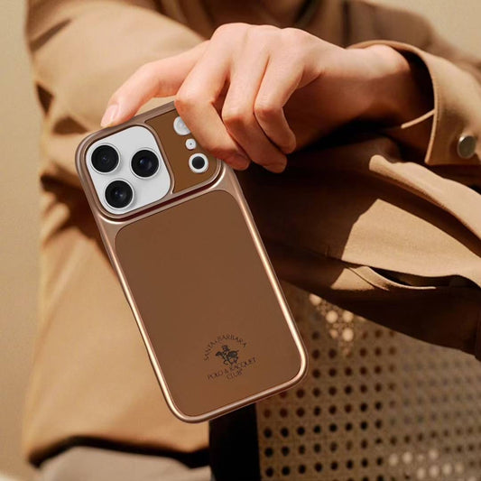 Santa Barbara Polo Raquet Club LUCAS Series for iPhone 17 Pro (Brown)