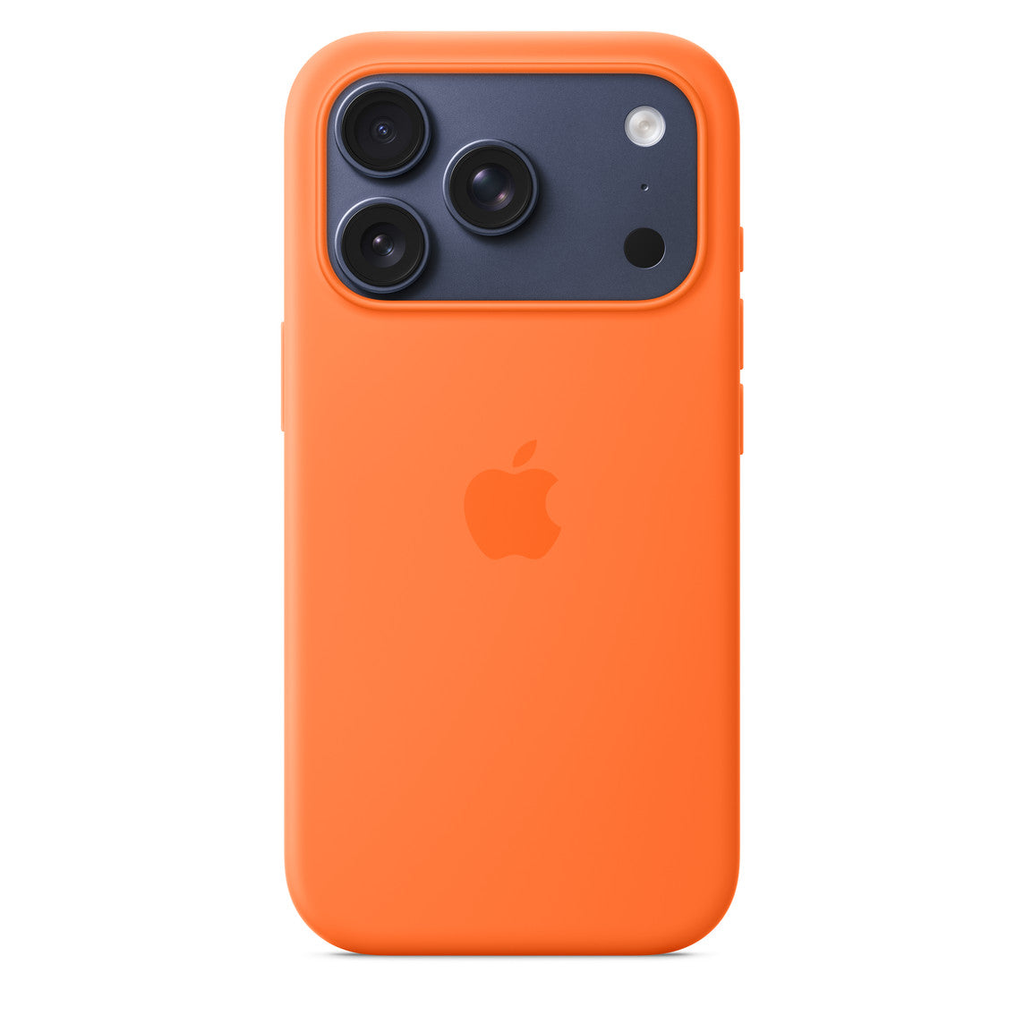 Logo Silicon Case for iPhone 17 Pro (Orange)
