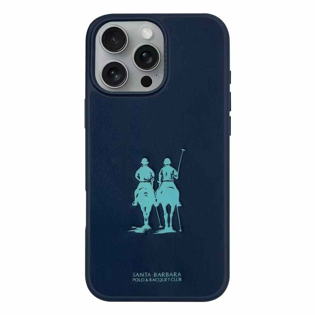 Santa Barbara Polo URIAH Series Case for iPhone 16 Pro Max (BLUE)