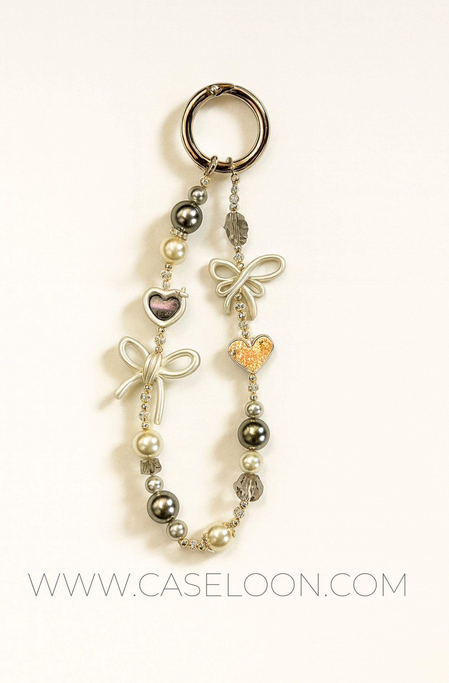 Aesthetic Sparkling Wrist Strap Mobile Charm (Design 32)