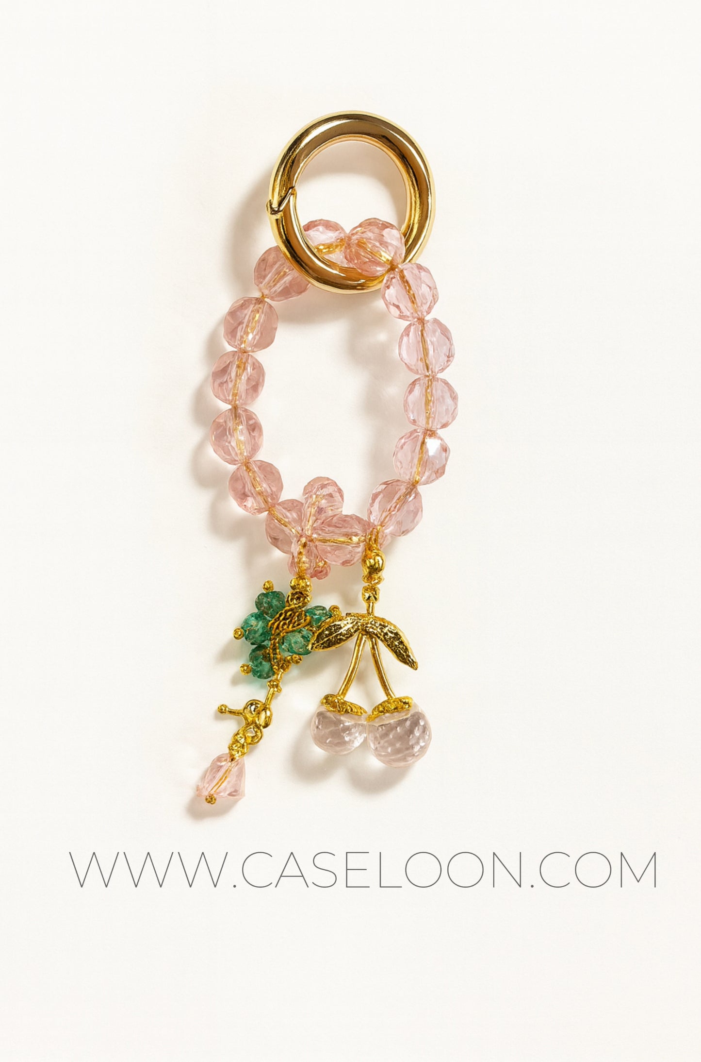 Aesthetic Sparkling Wrist Strap Mobile Charm (Design 25)