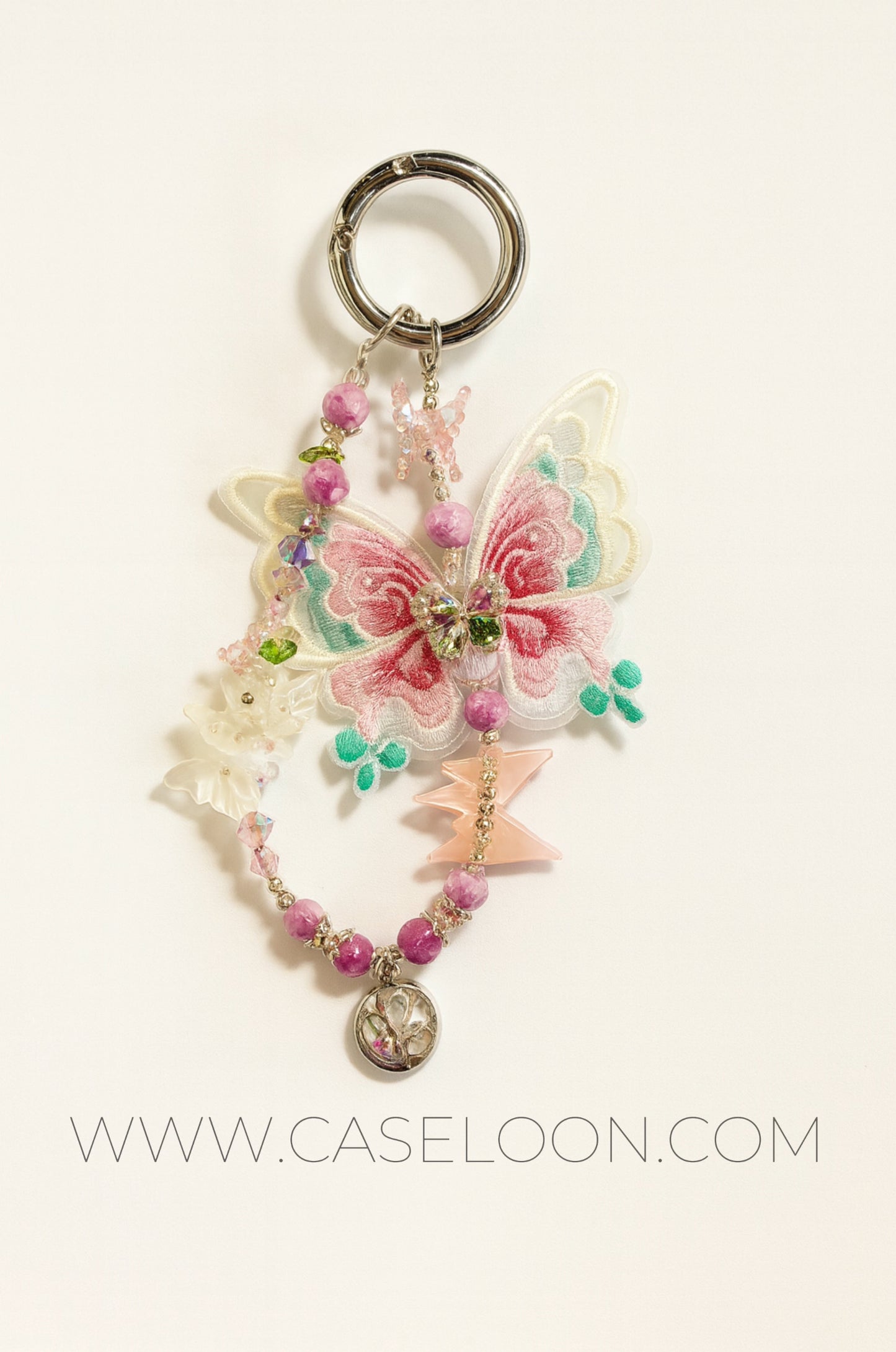 Aesthetic Sparkling Wrist Strap Mobile Charm (Design 24)