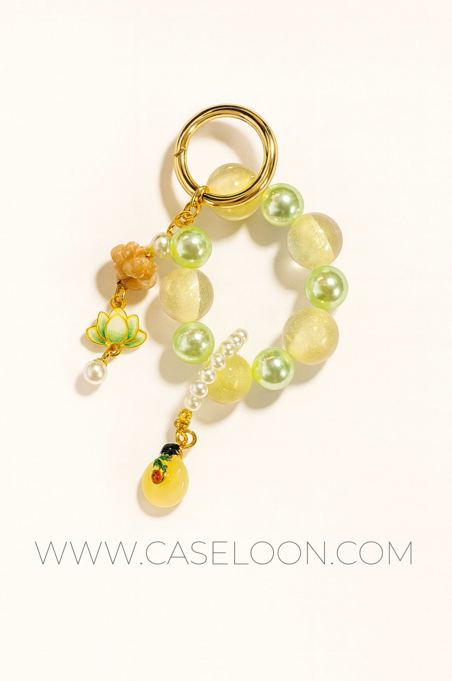Aesthetic Sparkling Wrist Strap Mobile Charm (Design 23)