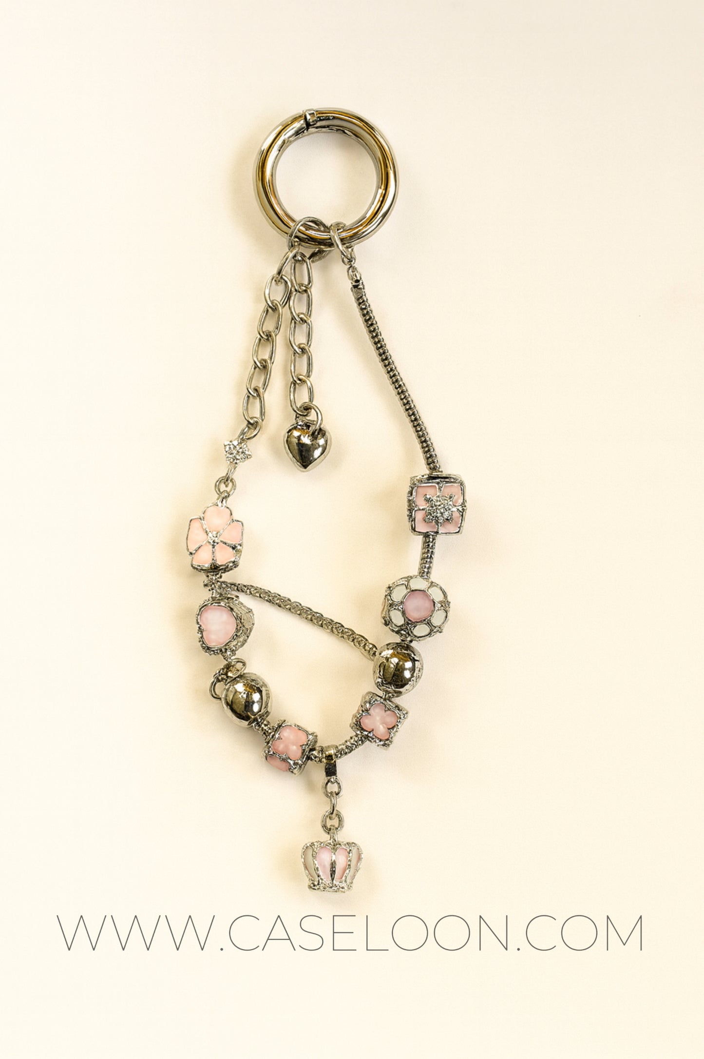 Aesthetic Sparkling Wrist Strap Mobile Charm (Design 18)