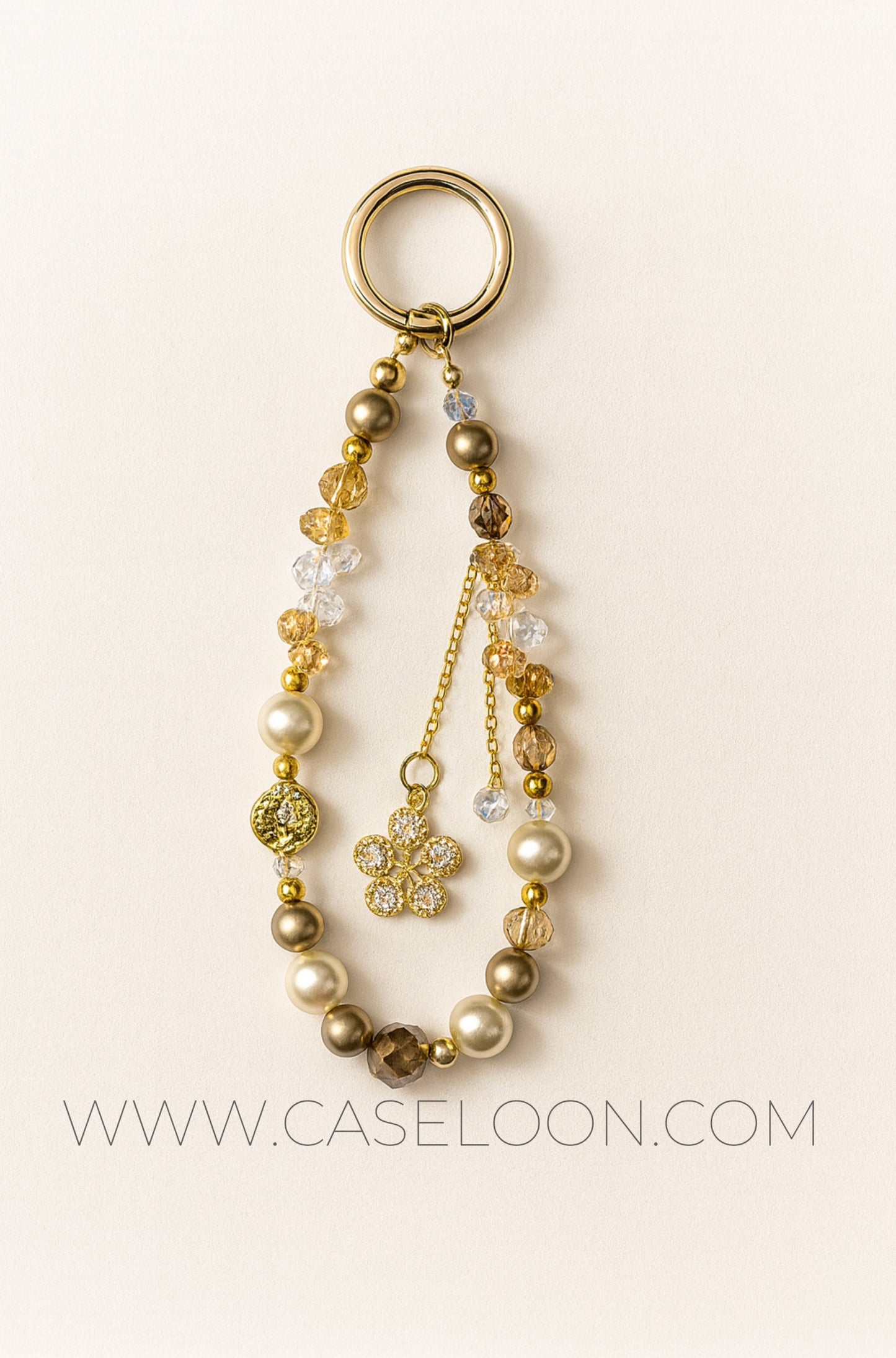 Aesthetic Sparkling Wrist Strap Mobile Charm (Design 30)