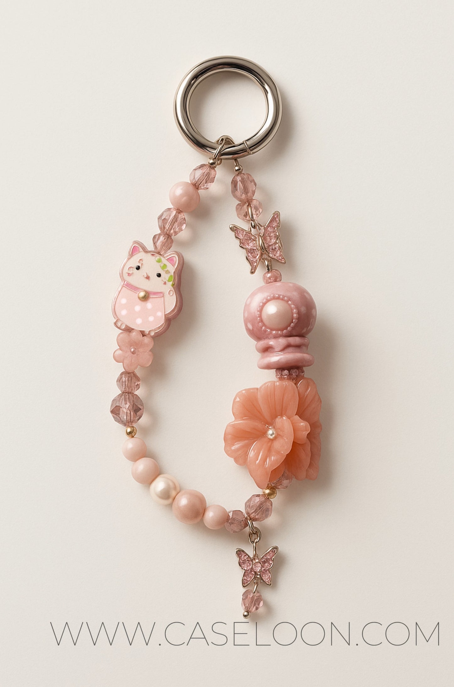 Aesthetic Sparkling Wrist Strap Mobile Charm (Design 22)
