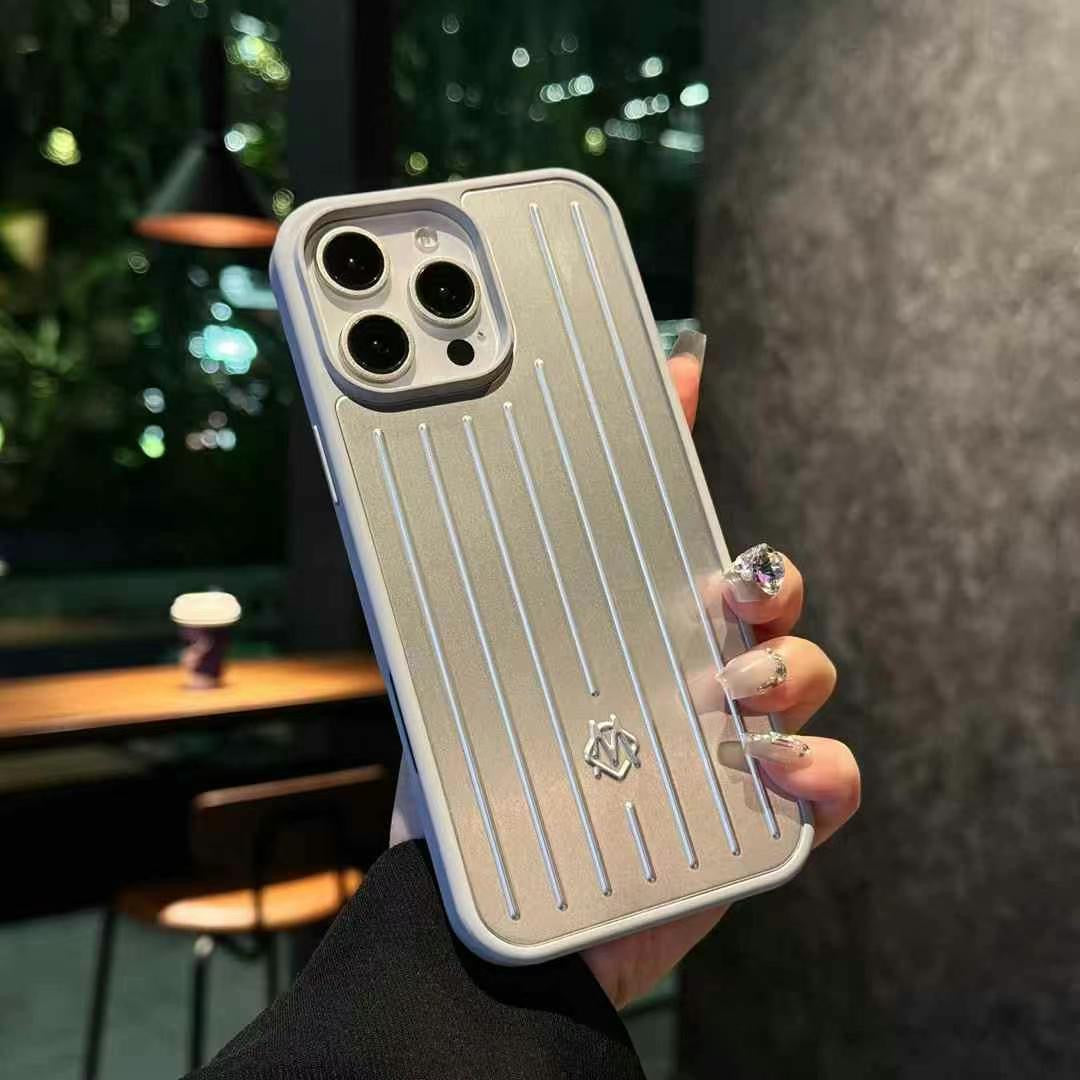 Aluminium Phone Case for iPhone 15 Pro Max (Silver)