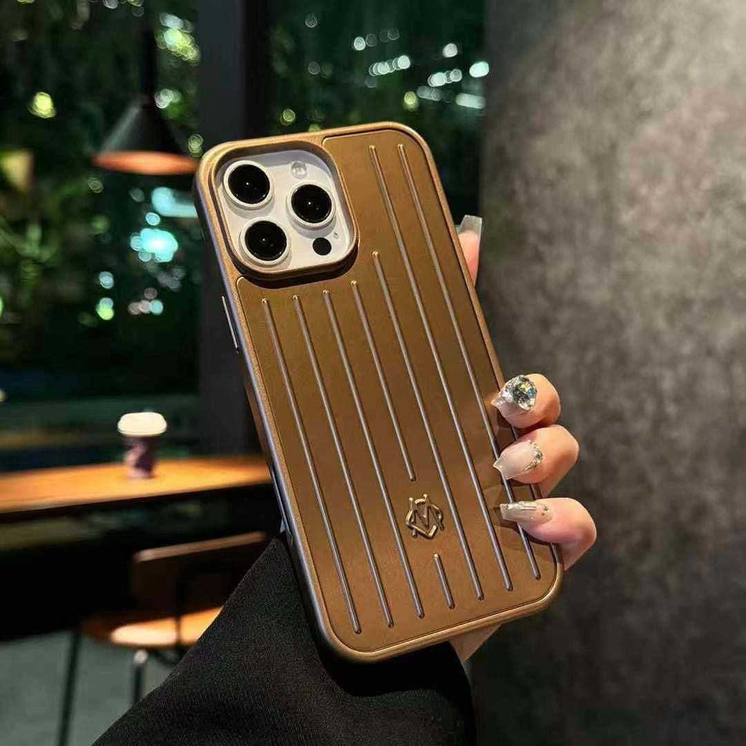 Aluminium Phone Case for iPhone 16 Pro Max (Golden)