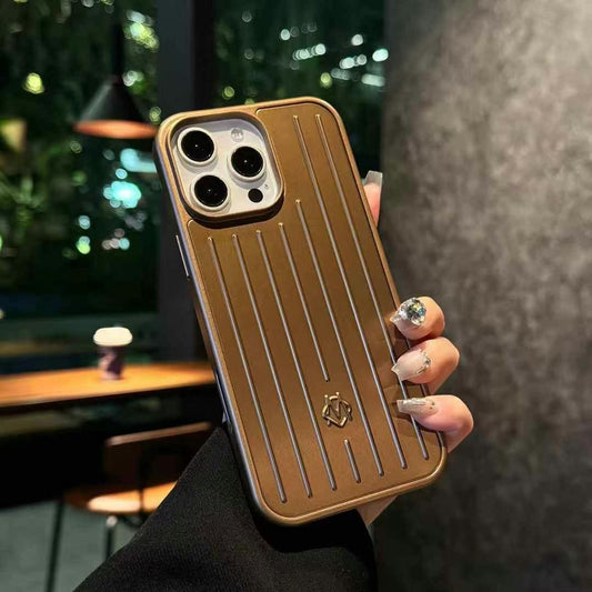 Aluminium Phone Case for iPhone 16 Pro (Golden)