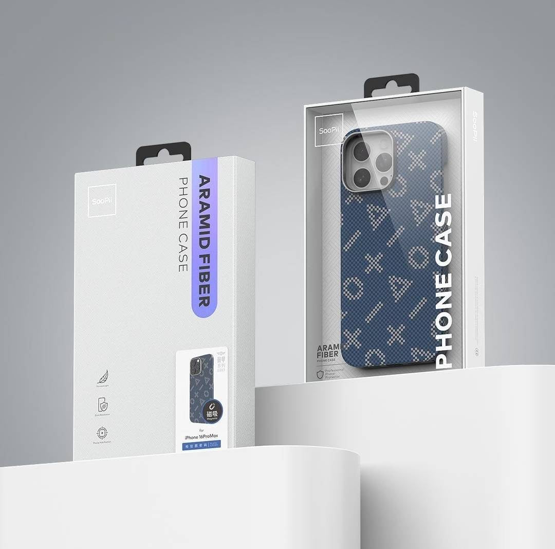 SooPii Kevlar Carbon Fibre Ultra Slim Case for iPhone 16 Pro