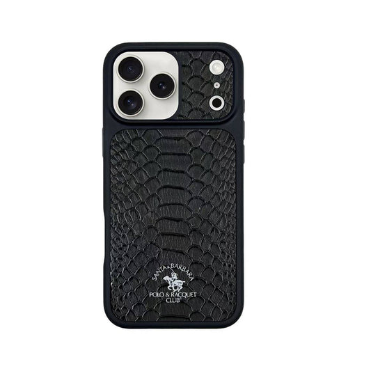 Santa Barbara Polo Raquet Club KNIGHT Series for iPhone 17 (BLACK)