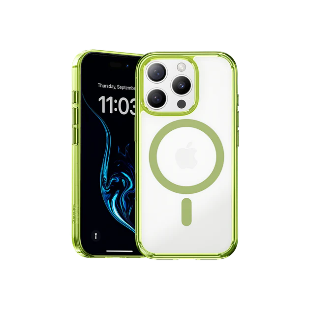 BENKS Lucent Pro Series Phone Case for iPhone 16 Pro (Green)
