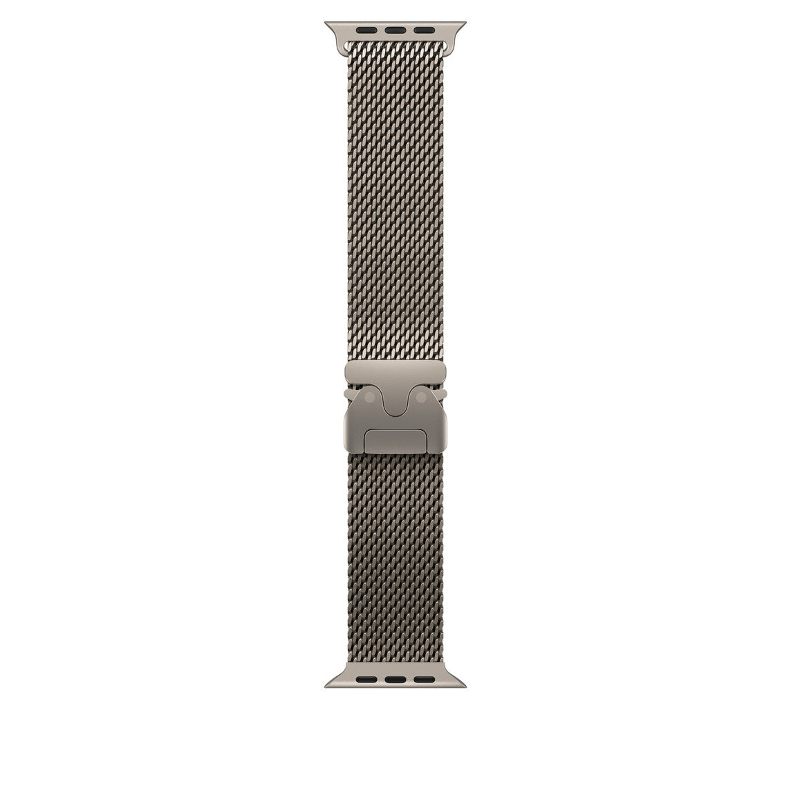 New Style Milanese Loop for Apple iWatch 44 45 46 49mm Natural Titanium